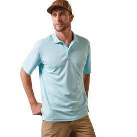 Ariat Men's TEK Polo Turquoise Shirt