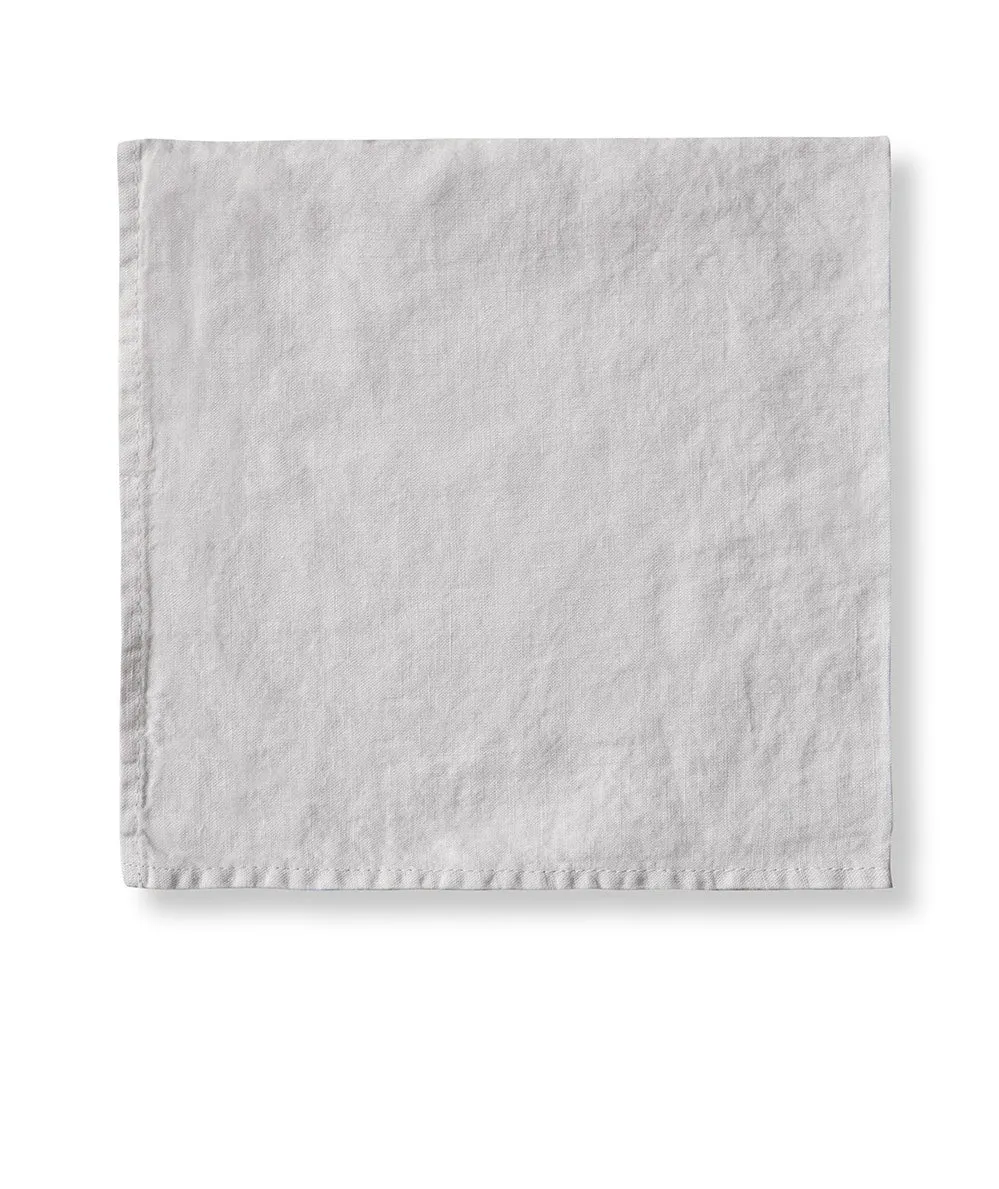 Dove Grey Linen Napkin