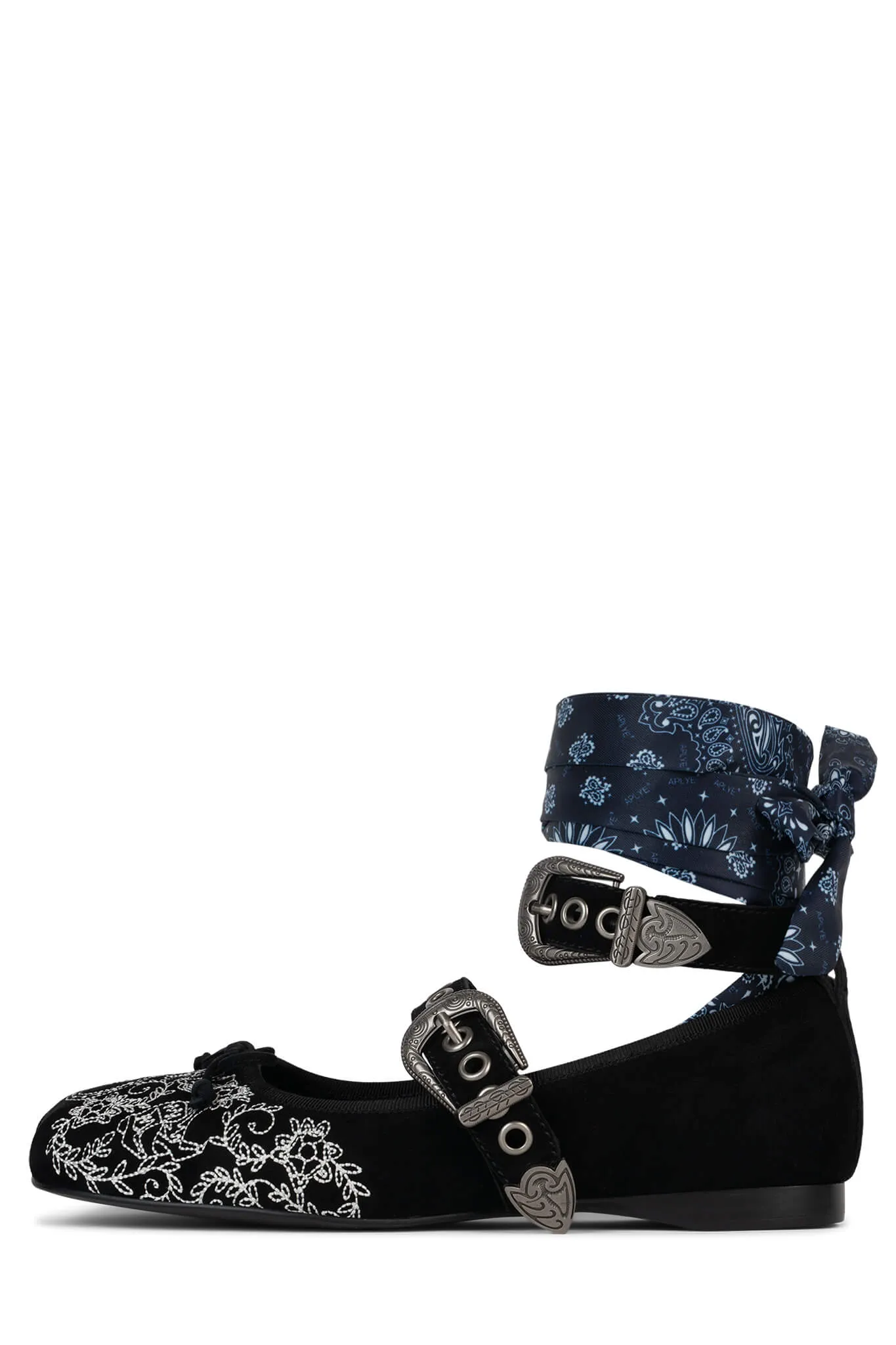 JC x FP x UL TWO STEP FLAT IN BLACK