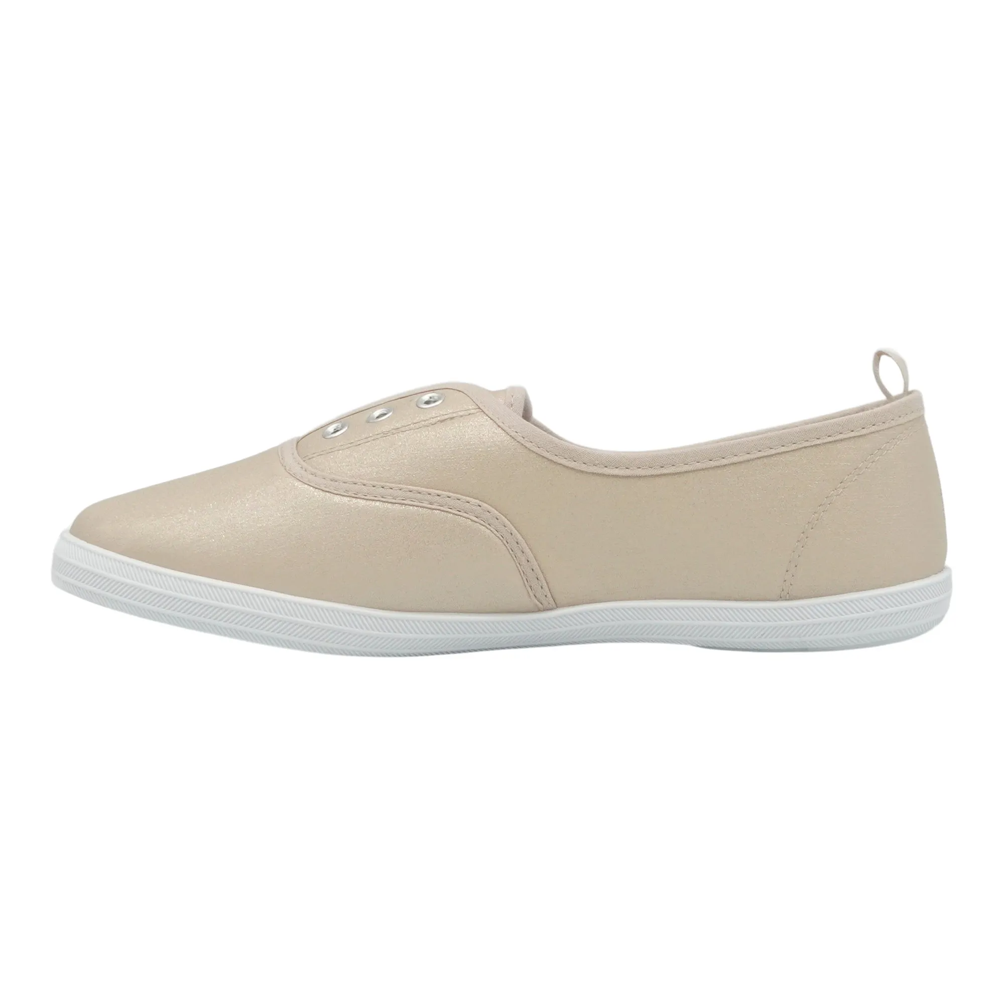 mySTYLE Women's Gore Canvas Slip-Ons