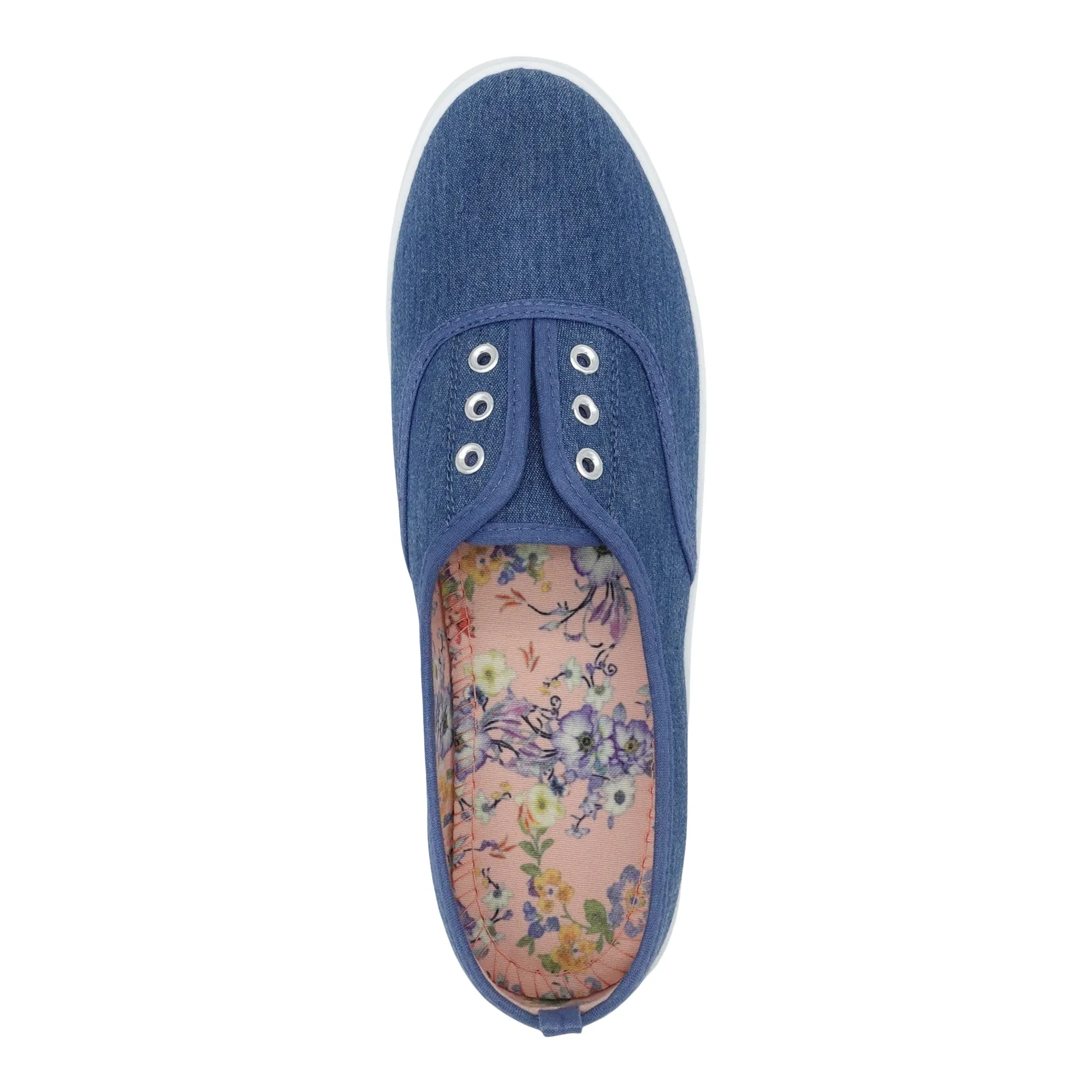 mySTYLE Women's Gore Canvas Slip-Ons