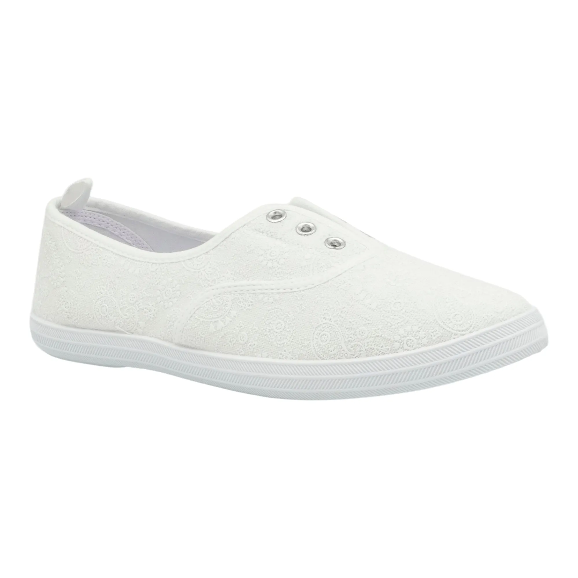 mySTYLE Women's Gore Canvas Slip-Ons