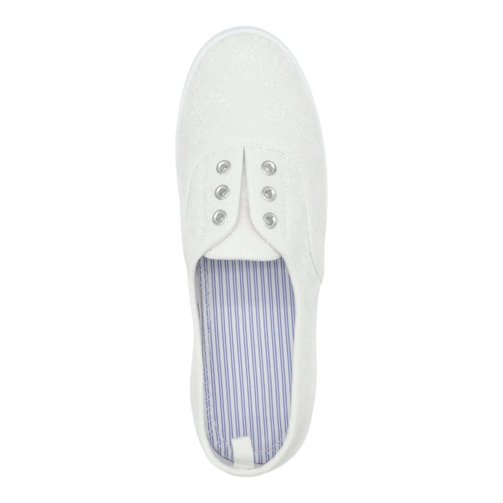 mySTYLE Women's Gore Canvas Slip-Ons