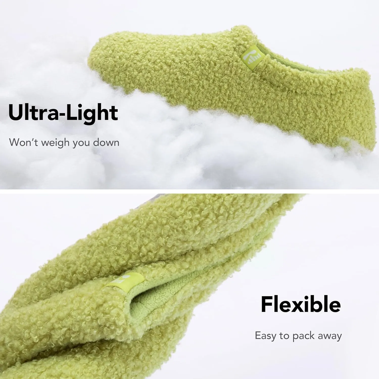 RockDove Women's Teddy Fleece Closed Back Indoor Slipper